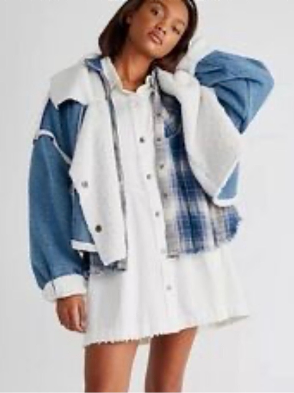 Free People Josephine Fleece Lined Jacket Size XL